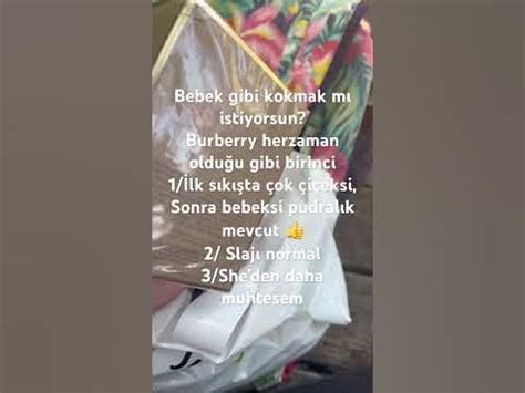 my burberry parfüm yorum
